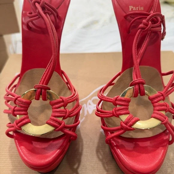 👠 Discolilou Sandal in Corail — Statement Heel! - Picture 10 of 13